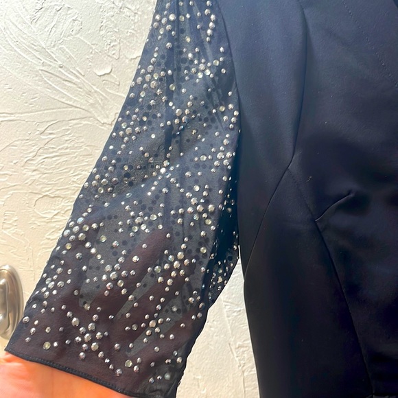 Rebecca Taylor rhinestone blouse - Picture 3 of 6